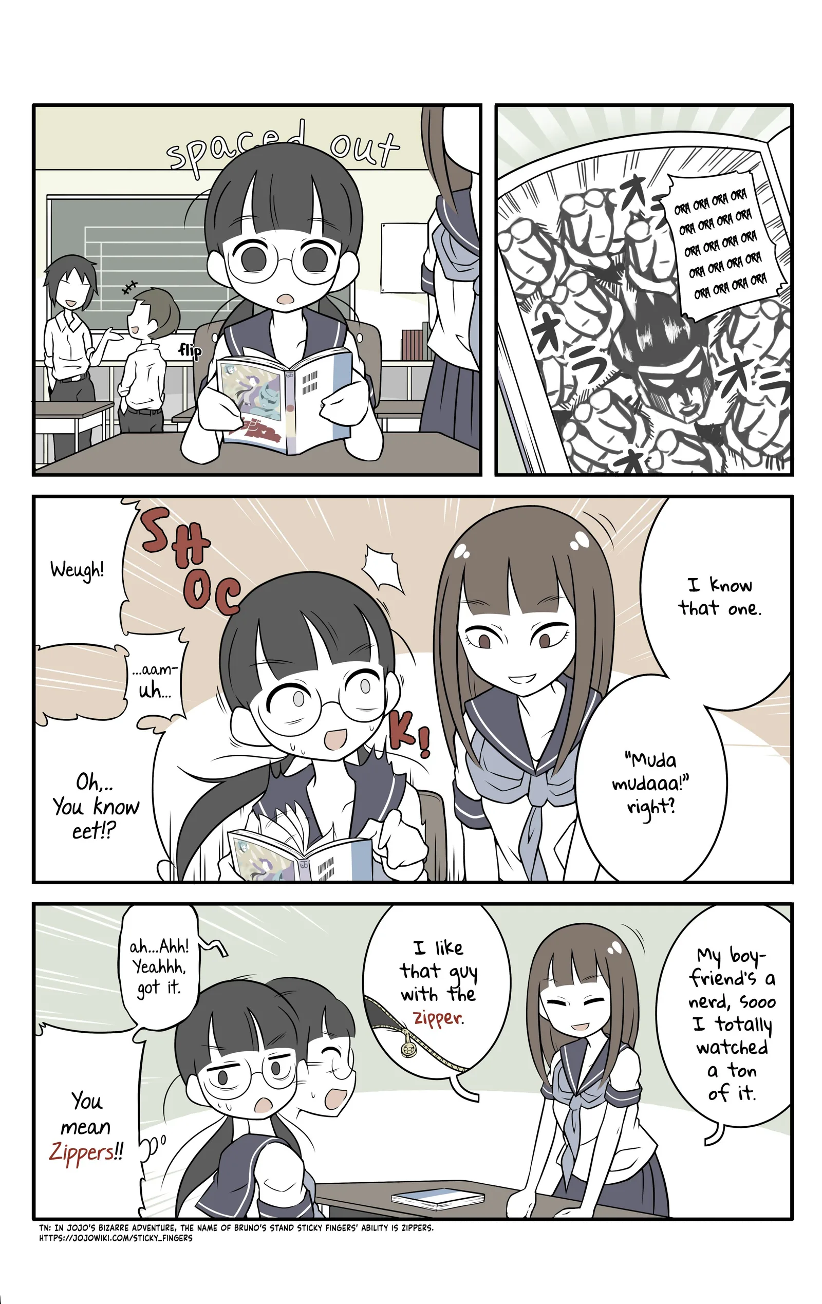 Bijutsubu Girl Chapter 35 page 1