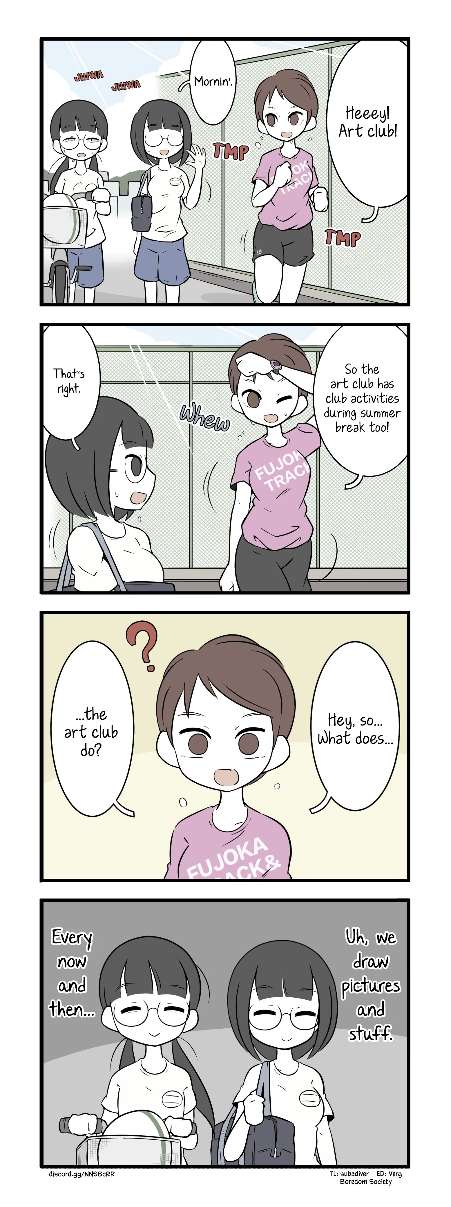Bijutsubu Girl Chapter 45 page 1