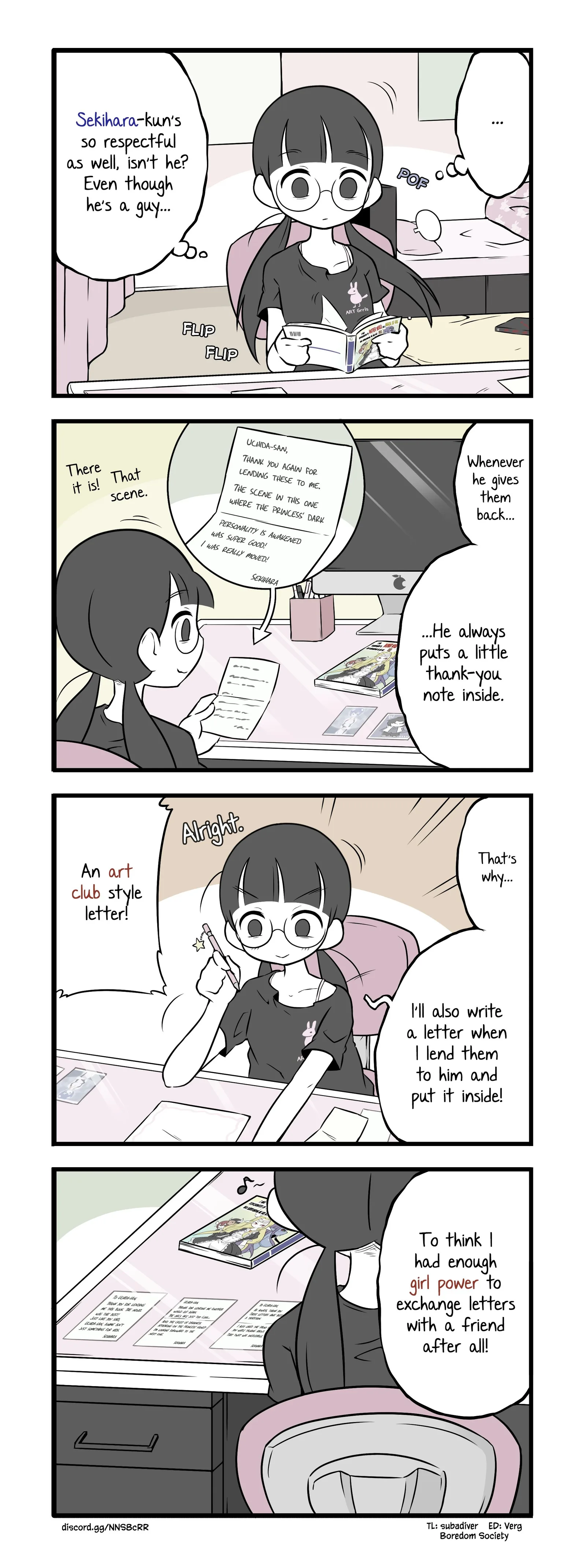 Bijutsubu Girl Chapter 47 page 1