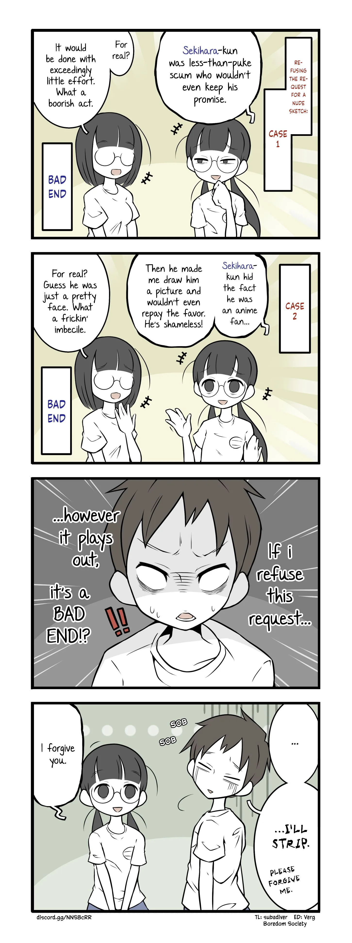 Bijutsubu Girl Chapter 61 page 1
