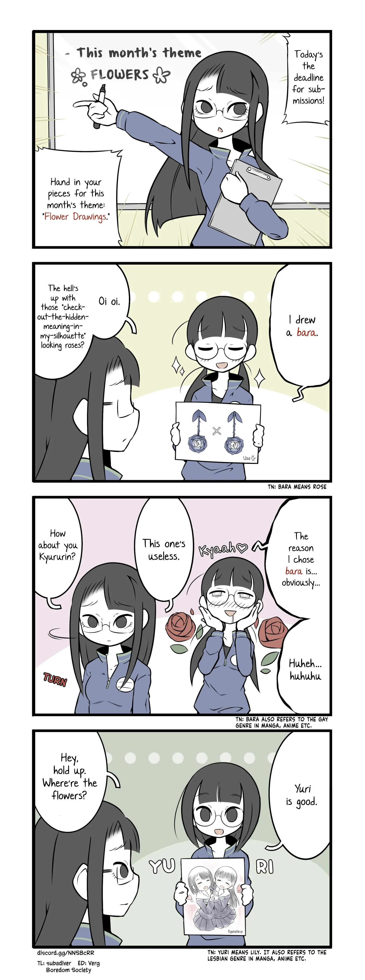 Bijutsubu Girl Chapter 67 page 1