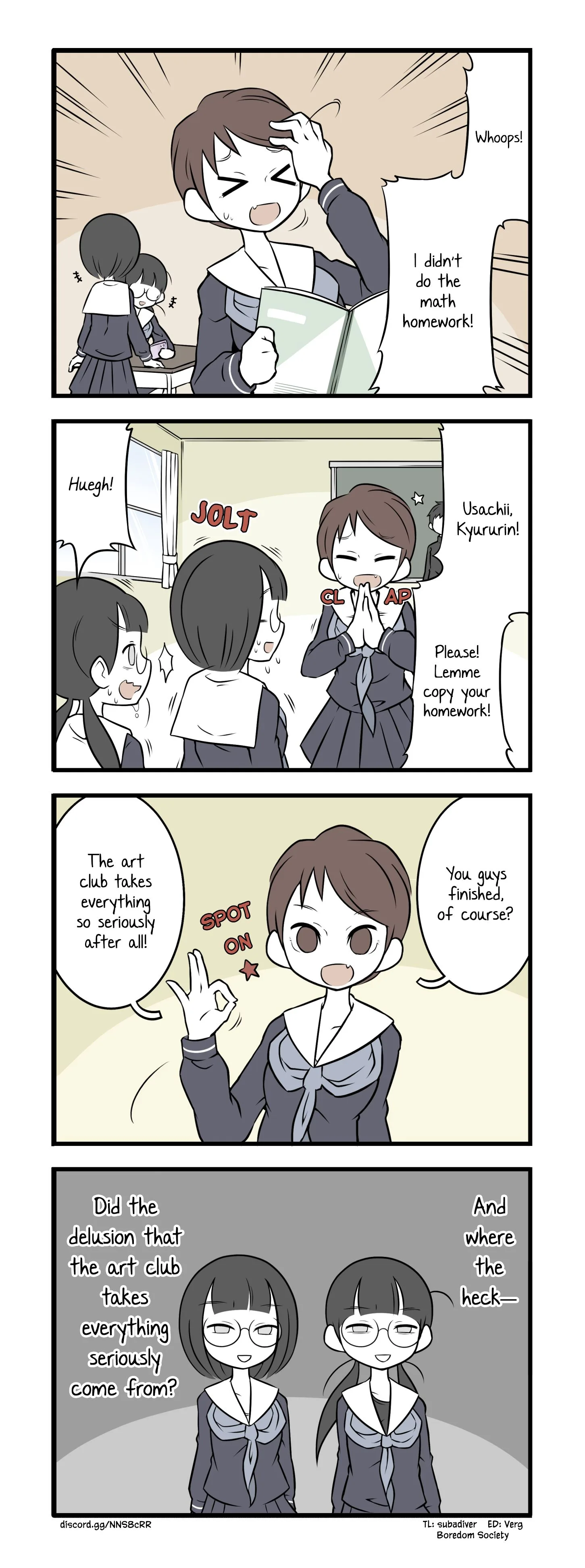 Bijutsubu Girl Chapter 70 page 1