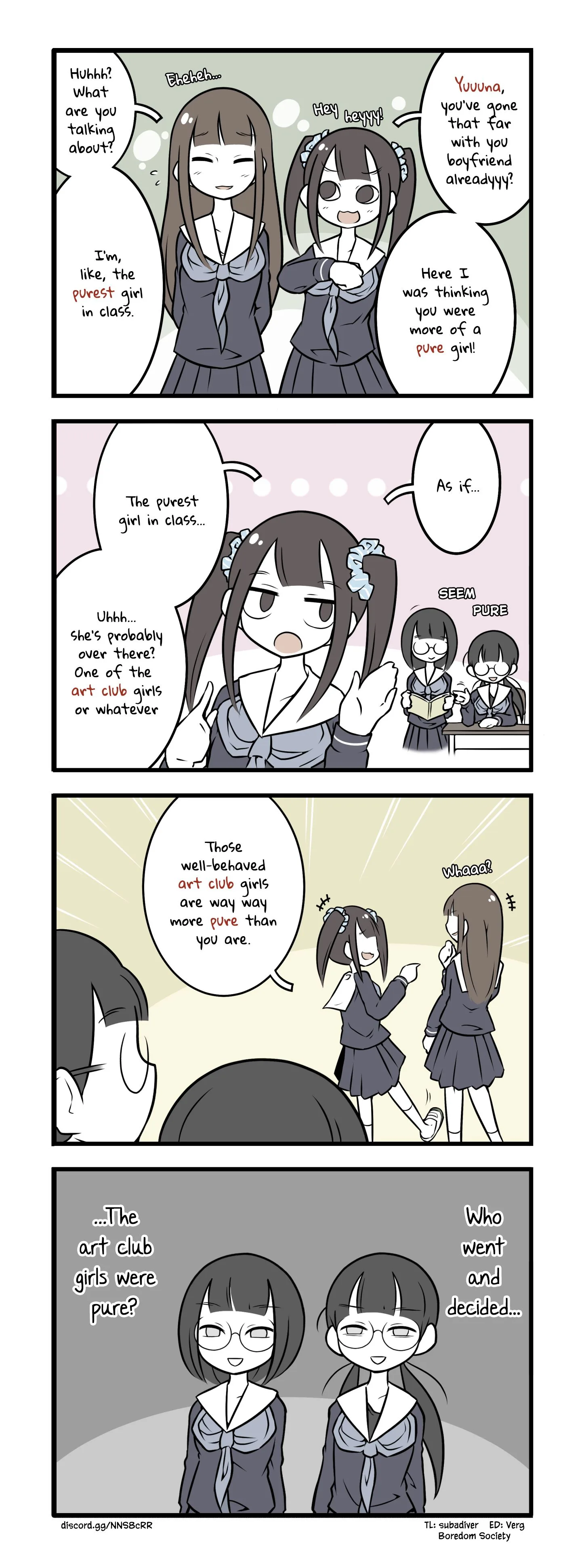 Bijutsubu Girl Chapter 71 page 1