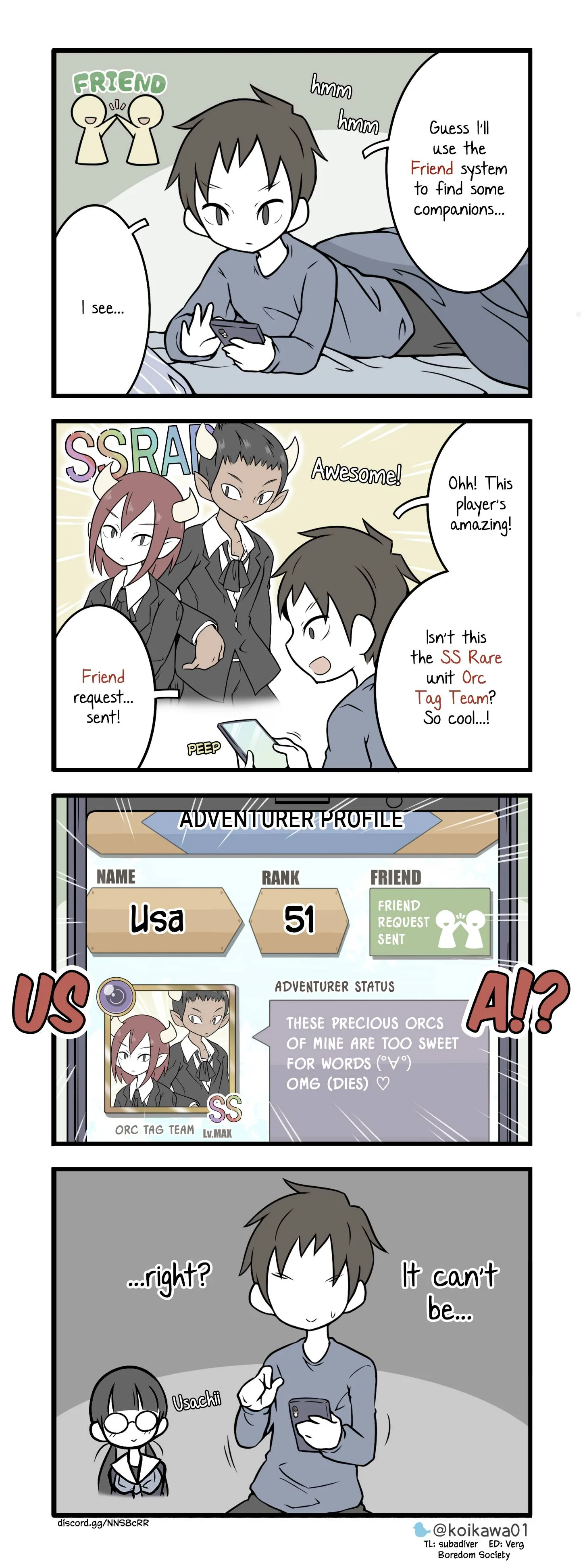 Bijutsubu Girl Chapter 87 page 1