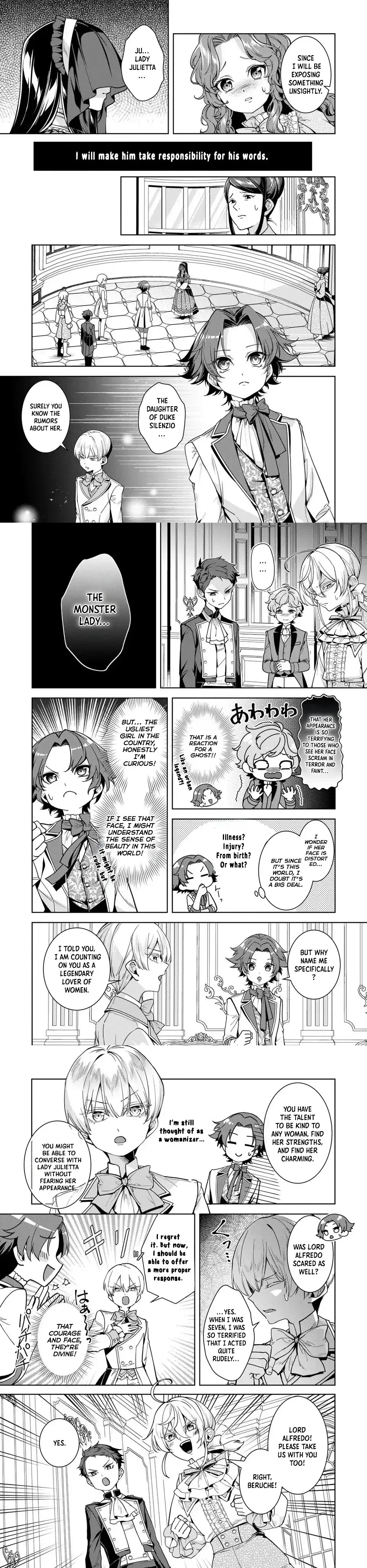 Bikei Inflation Sekai de Bakemono Reijou to Koi ga Shitai! Chapter 3 page 5