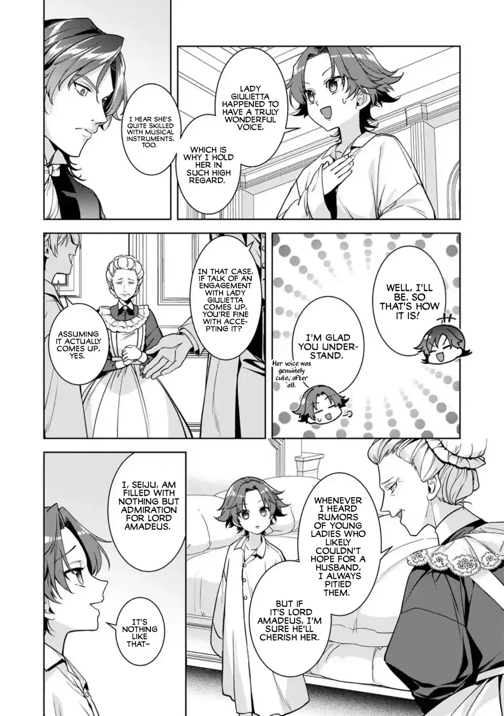 Bikei Inflation Sekai de Bakemono Reijou to Koi ga Shitai! Chapter 5.2 page 8