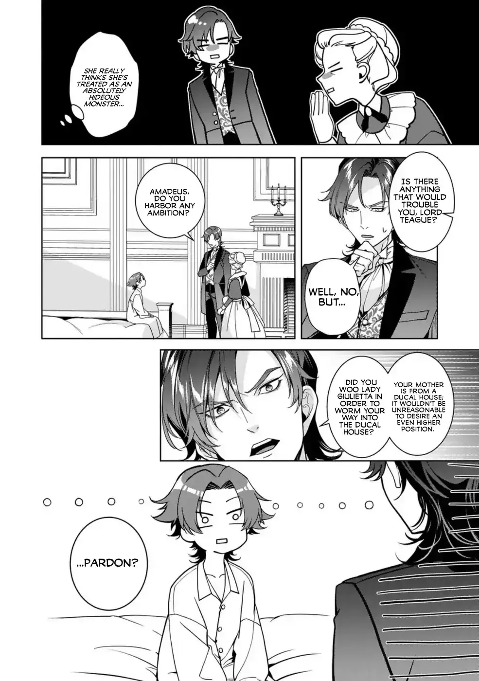 Bikei Inflation Sekai de Bakemono Reijou to Koi ga Shitai! Chapter 5.2 page 5