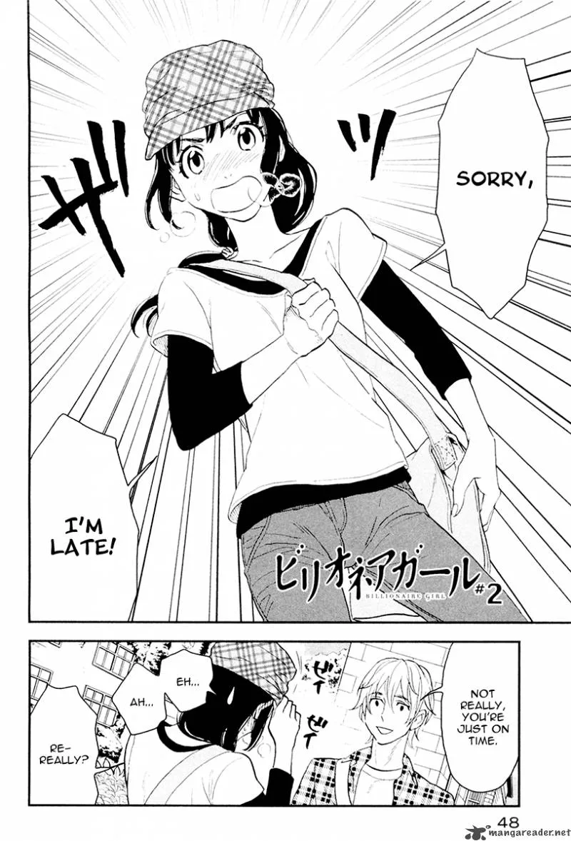 Billionaire Girl Chapter 2 page 3