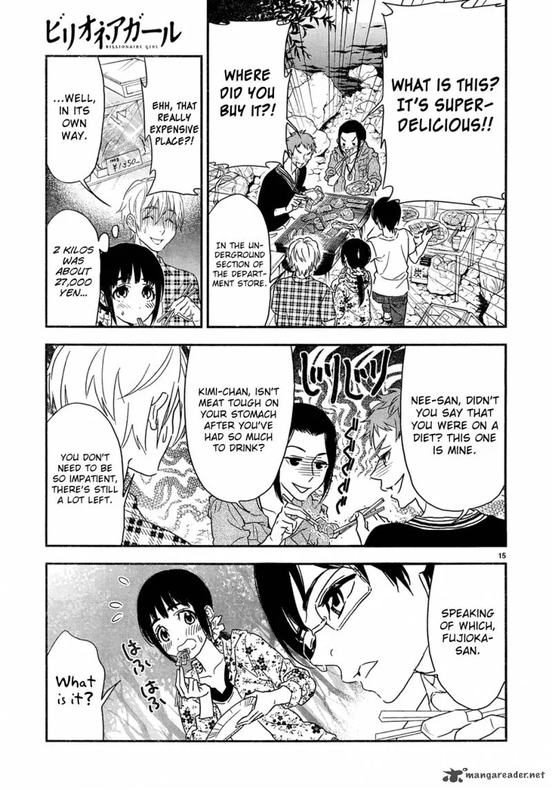 Billionaire Girl Chapter 6 page 18