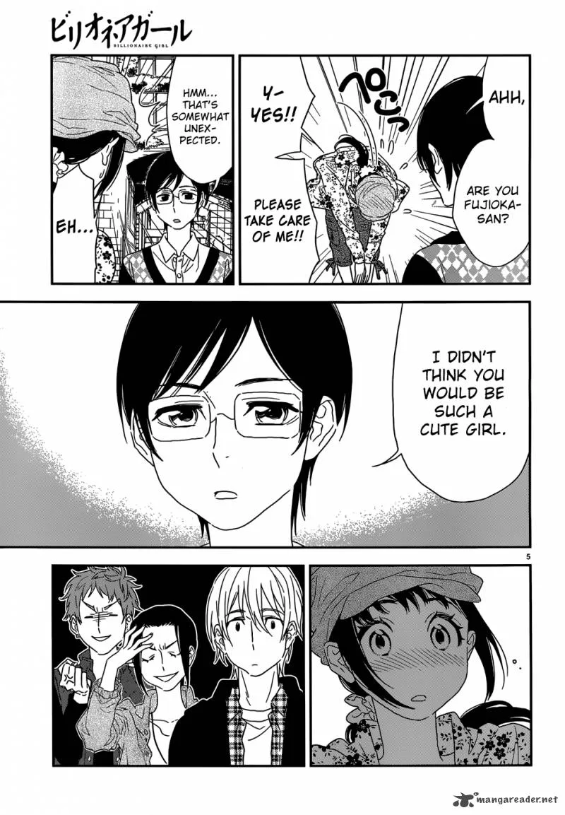 Billionaire Girl Chapter 6 page 8