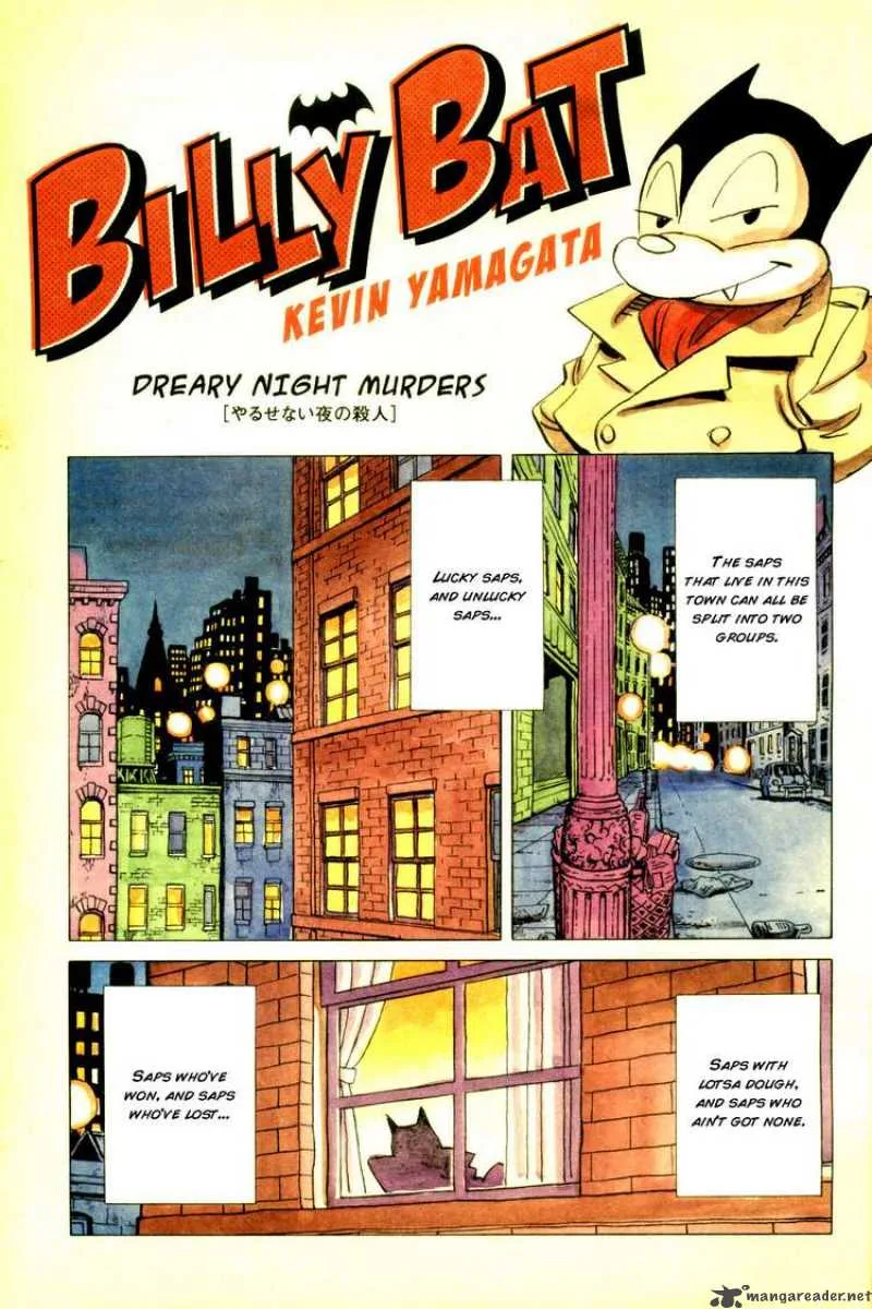 Billy Bat Chapter 1 page 3