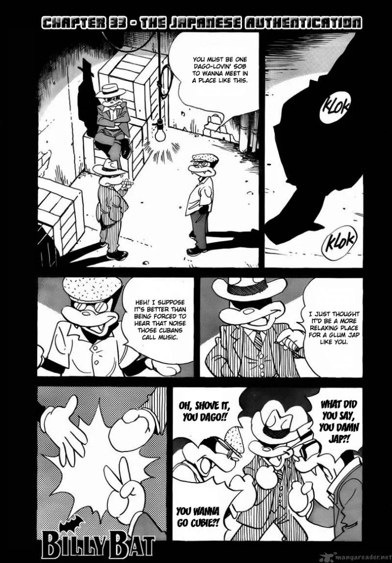 Billy Bat Chapter 33 page 1