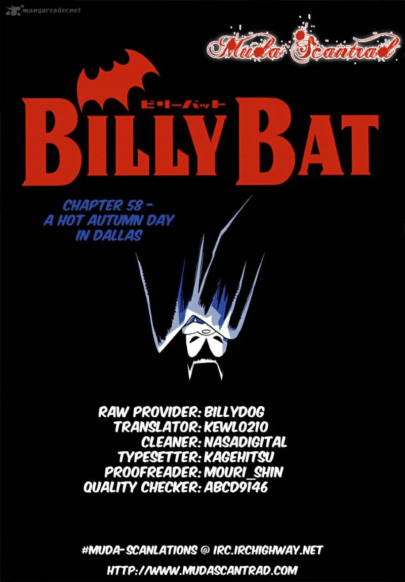 Billy Bat Chapter 58 page 1