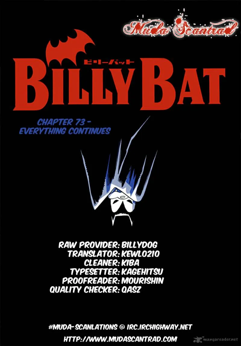 Billy Bat Chapter 73 page 1