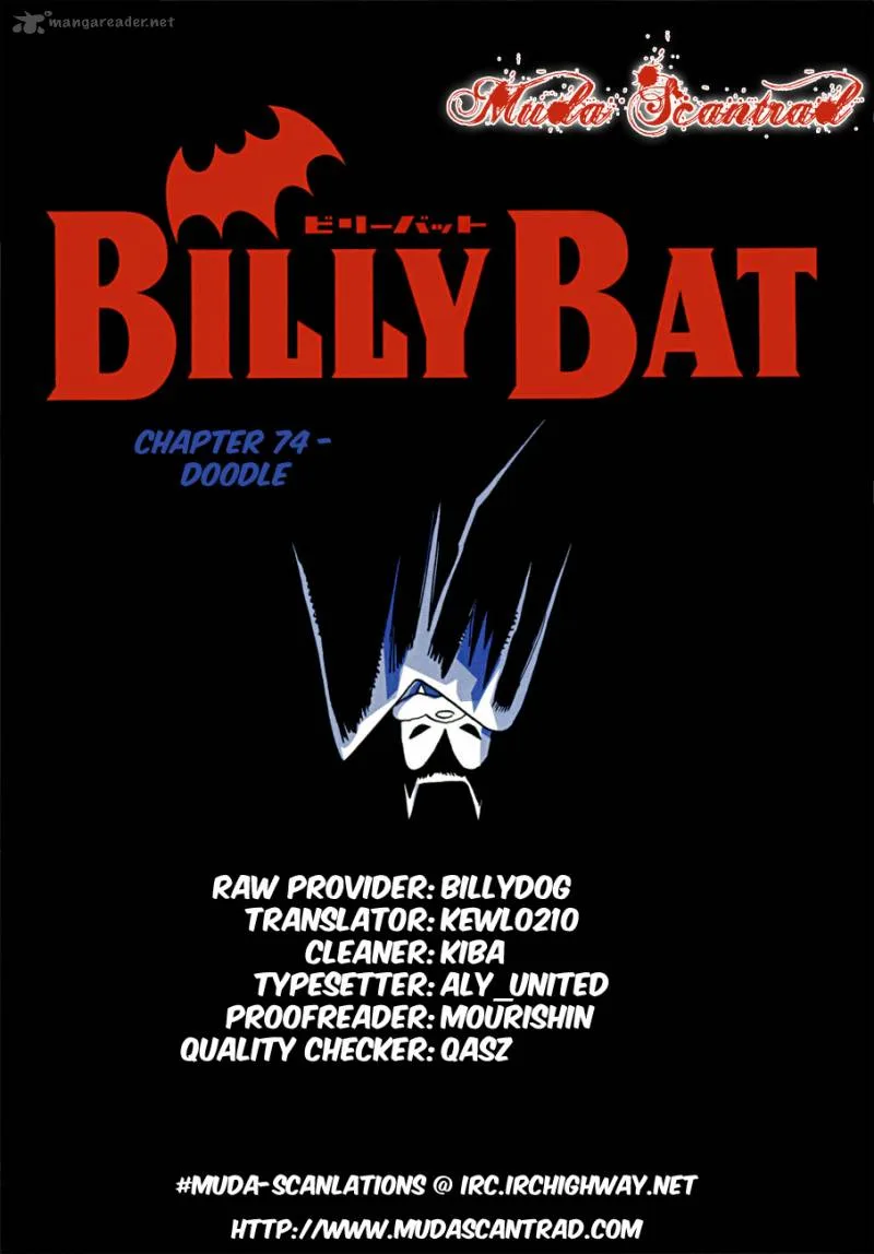 Billy Bat Chapter 74 page 1