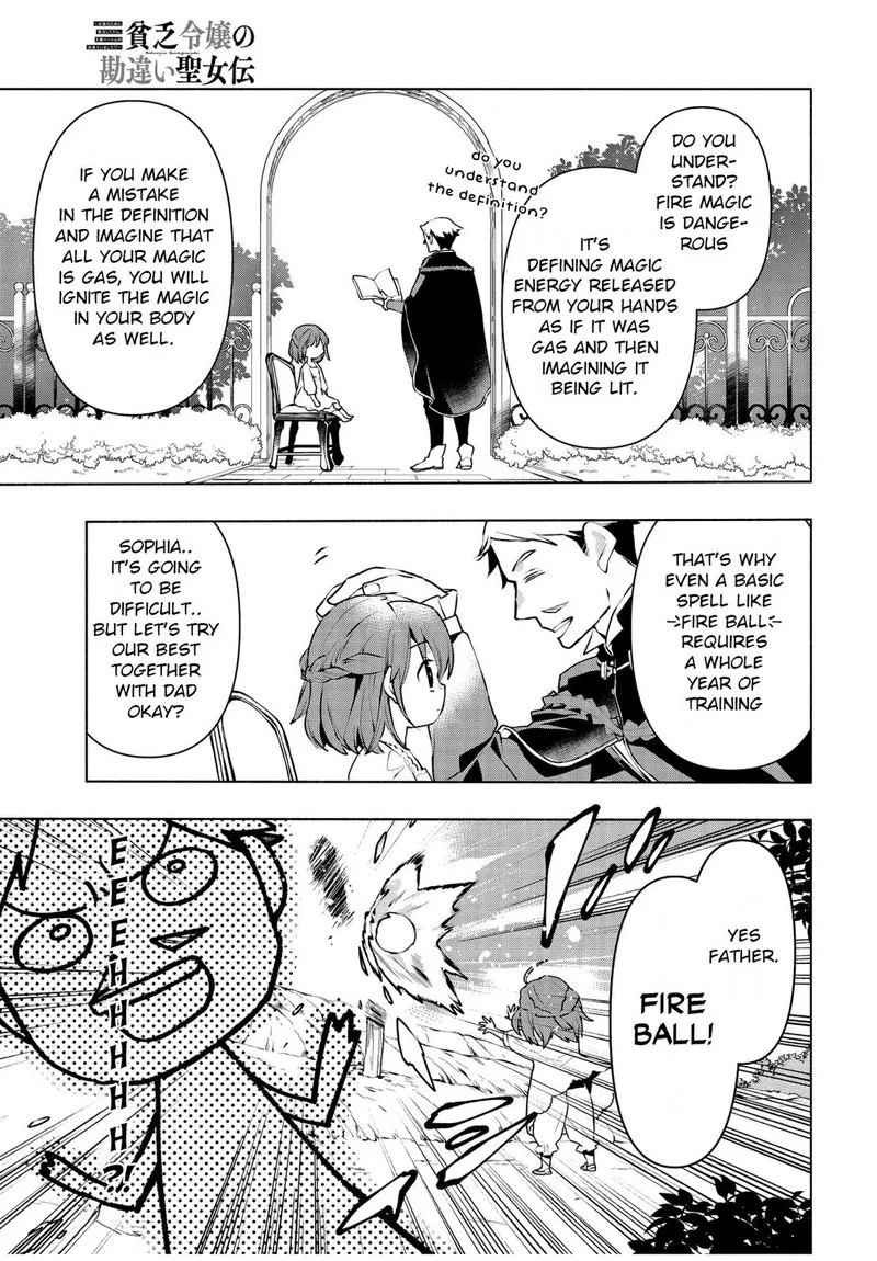 Binbou Reijou no Kanchigai Seijo-den - Okane no Tame ni Doryoku Shitetara, Oozoku Harem ga Dekite Imashita!? Chapter 1 page 28
