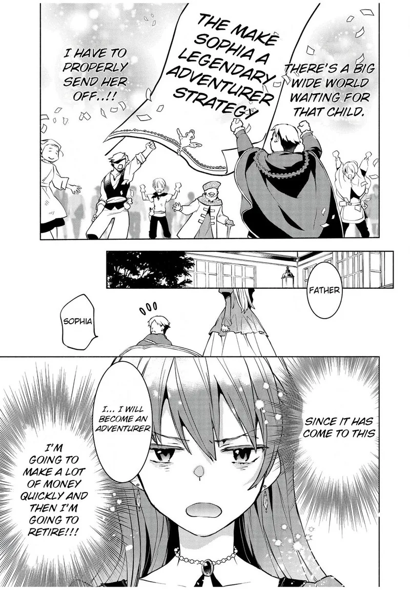 Binbou Reijou no Kanchigai Seijo-den - Okane no Tame ni Doryoku Shitetara, Oozoku Harem ga Dekite Imashita!? Chapter 1 page 40