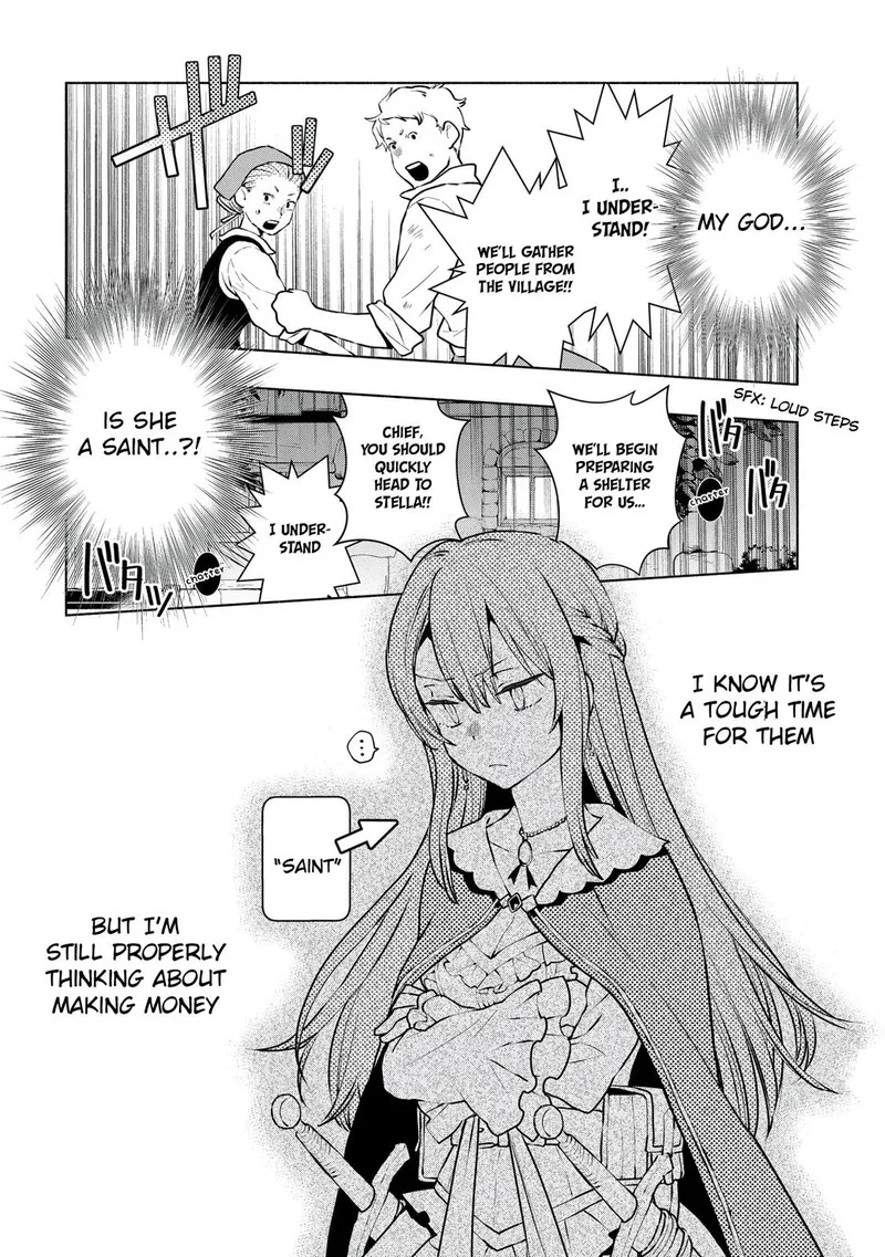 Binbou Reijou no Kanchigai Seijo-den - Okane no Tame ni Doryoku Shitetara, Oozoku Harem ga Dekite Imashita!? Chapter 7 page 14