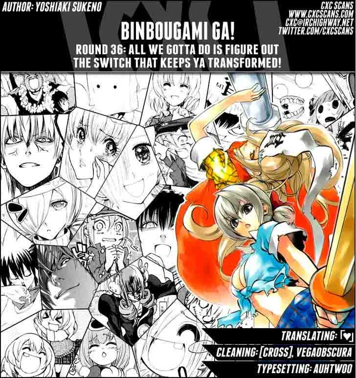 Binbougami ga! Chapter 36 page 1