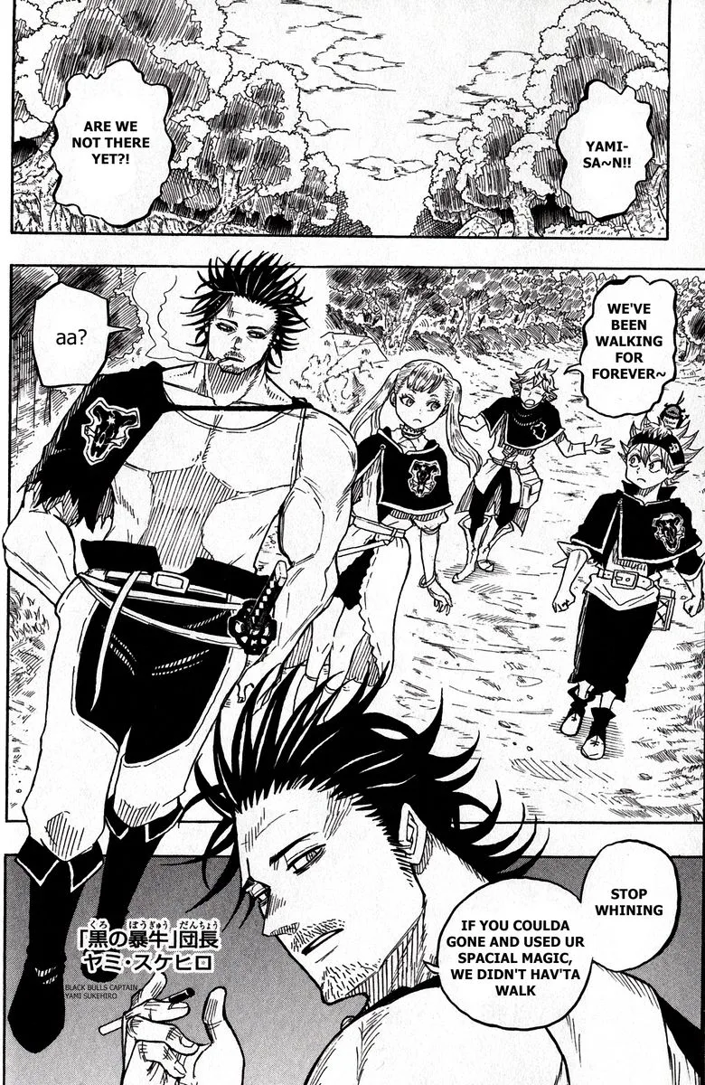Black Clover Gaiden: Quartet Knights Chapter 1 page 4