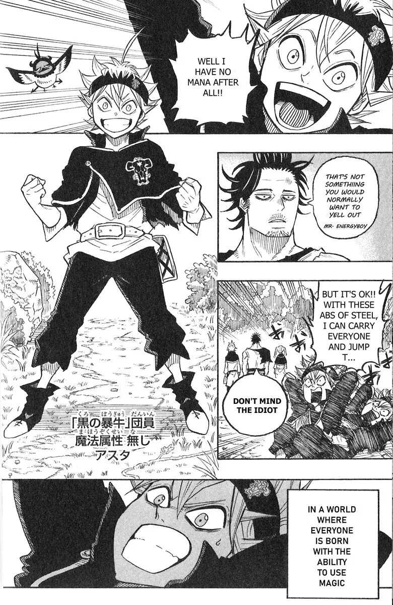 Black Clover Gaiden: Quartet Knights Chapter 1 page 6