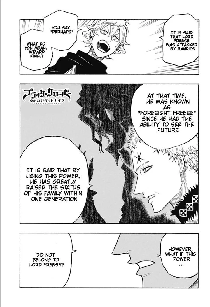 Black Clover Gaiden: Quartet Knights Chapter 13 page 1
