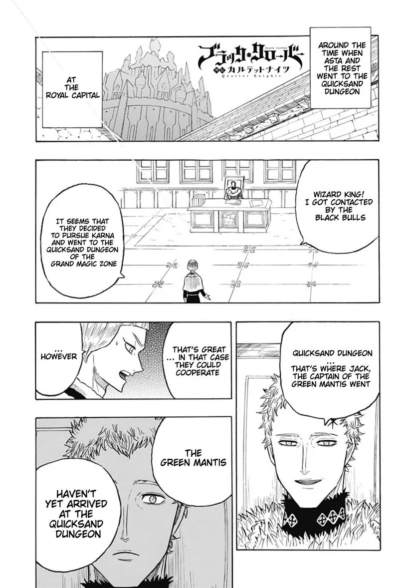 Black Clover Gaiden: Quartet Knights Chapter 18 page 1
