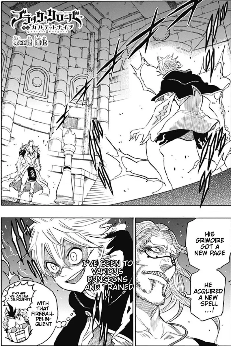 Black Clover Gaiden: Quartet Knights Chapter 20 page 1