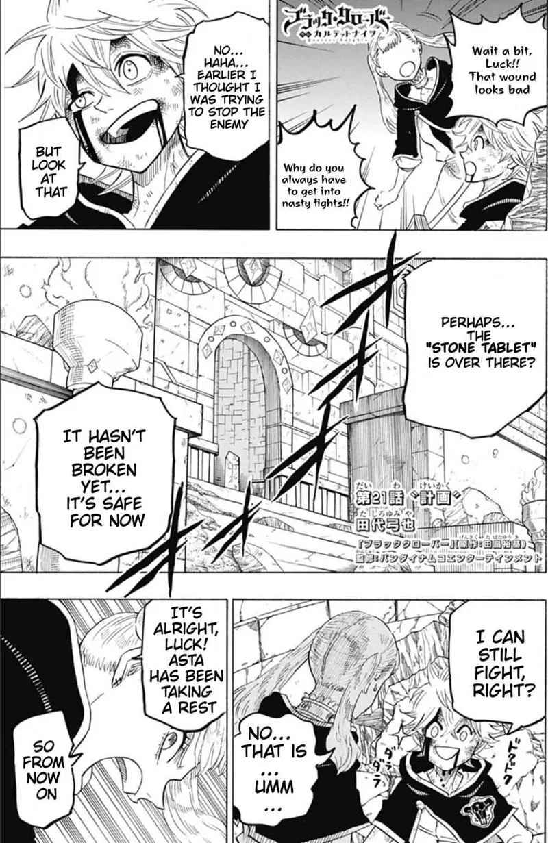Black Clover Gaiden: Quartet Knights Chapter 21 page 1