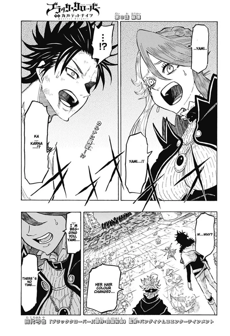 Black Clover Gaiden: Quartet Knights Chapter 8 page 1