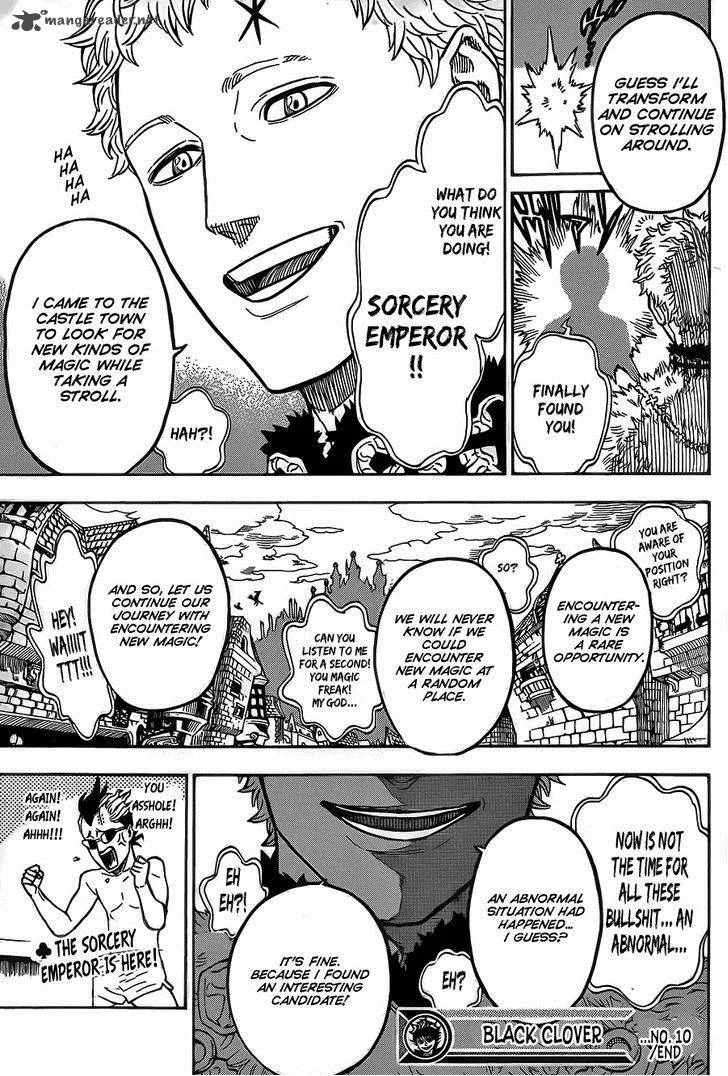 Black Clover Chapter 10 page 18