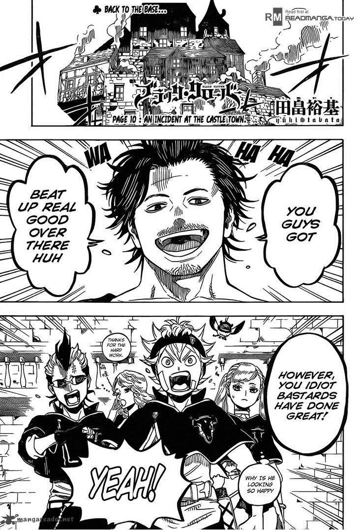 Black Clover Chapter 10 page 1