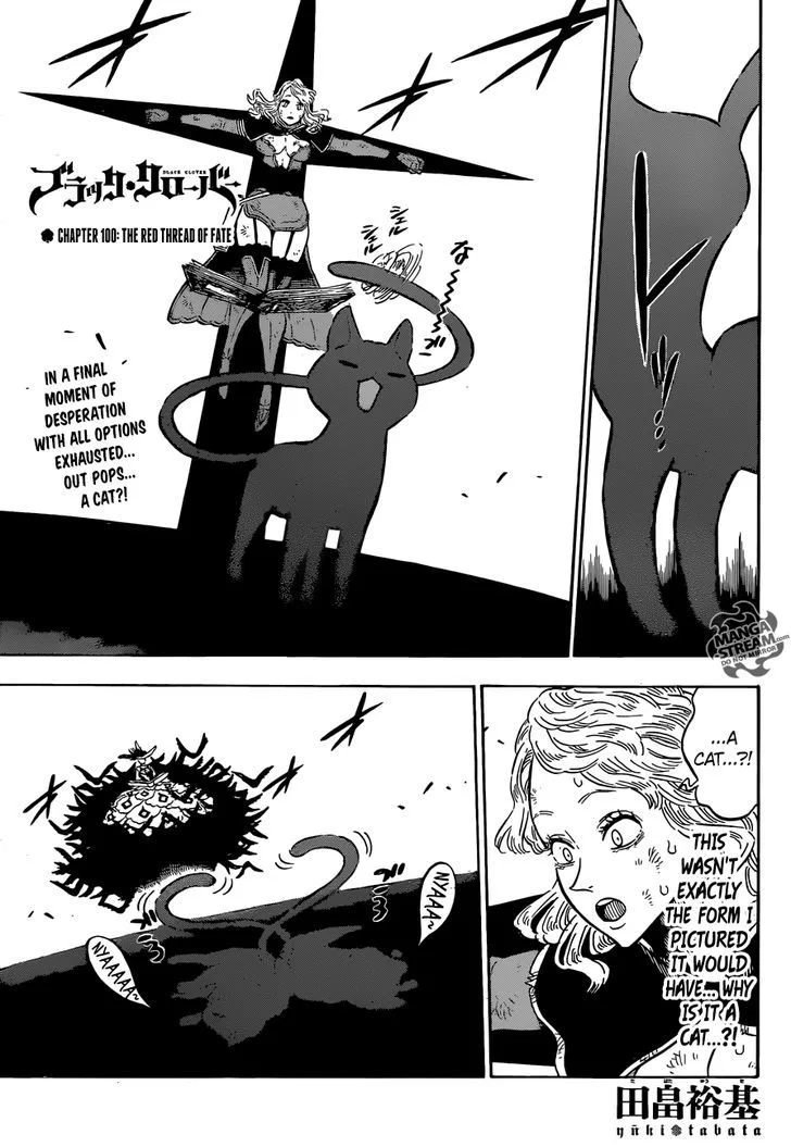 Black Clover Chapter 100 page 1