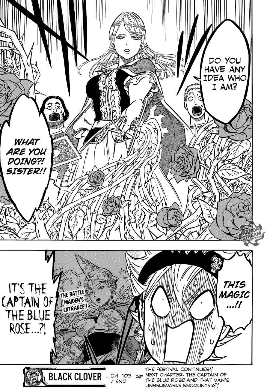 Black Clover Chapter 103 page 17