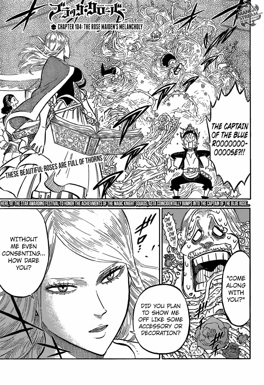 Black Clover Chapter 104 page 1