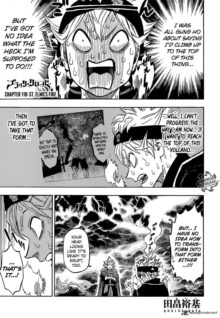 Black Clover Chapter 110 page 1