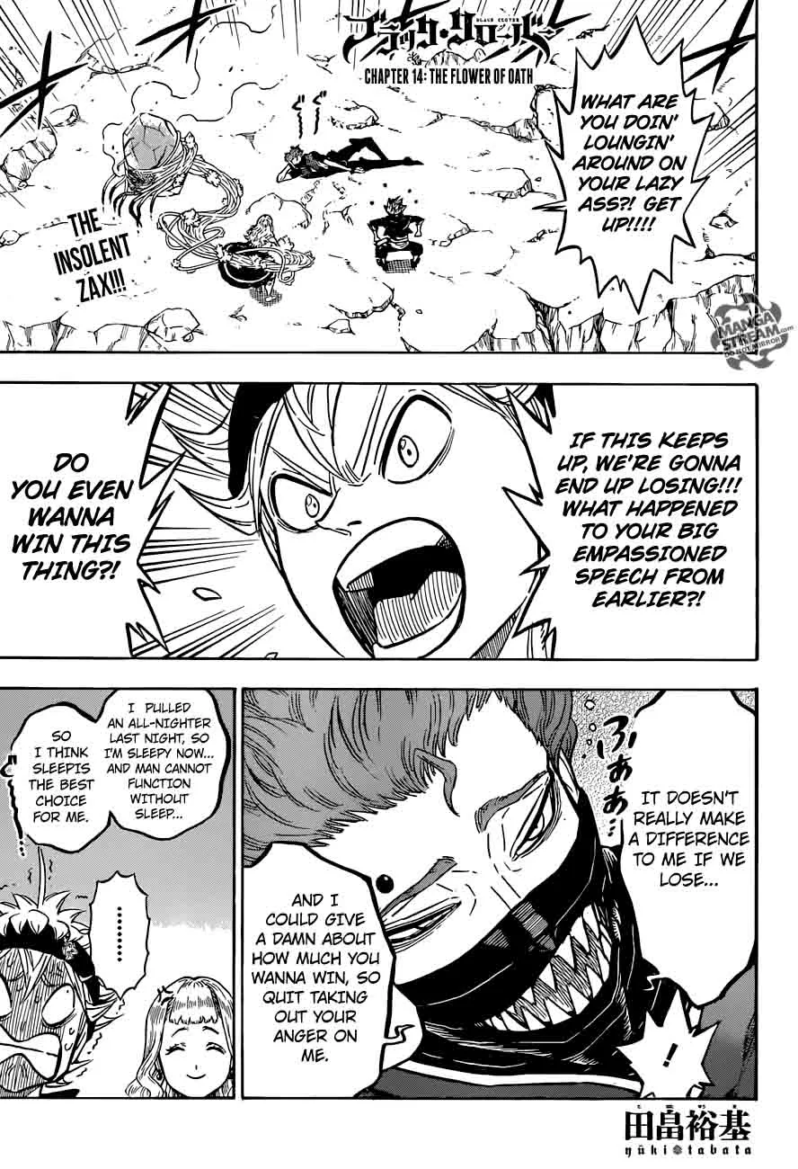 Black Clover Chapter 114 page 1