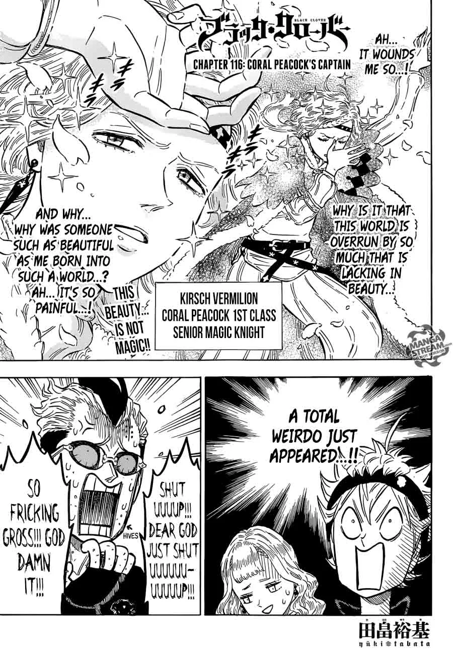 Black Clover Chapter 116 page 1