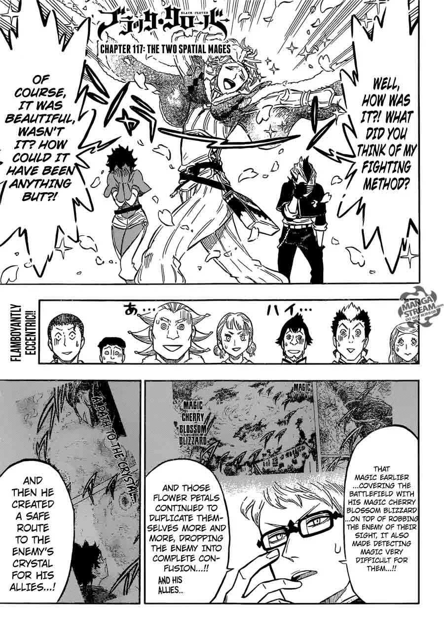 Black Clover Chapter 117 page 1