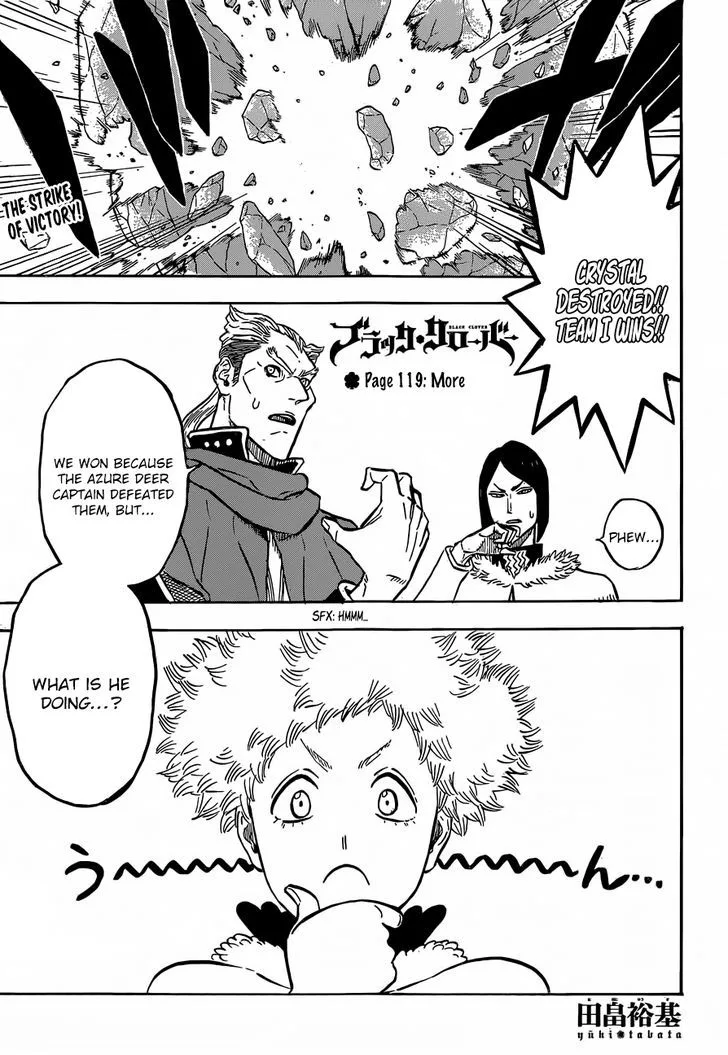 Black Clover Chapter 119 page 1
