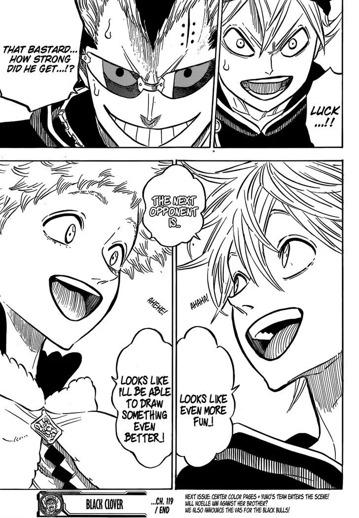 Black Clover Chapter 119 page 16