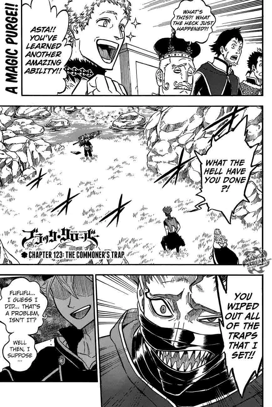 Black Clover Chapter 123 page 1