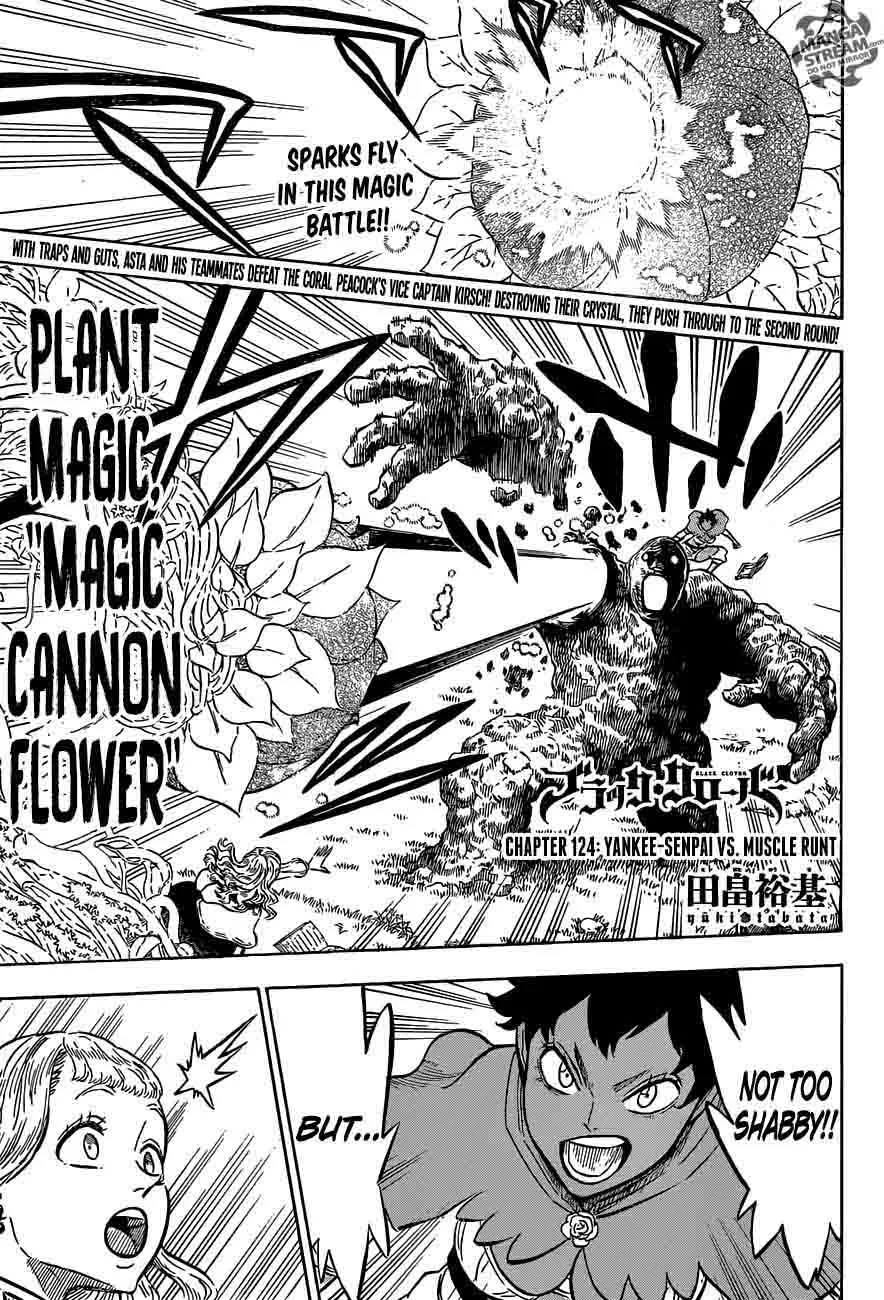 Black Clover Chapter 124 page 1