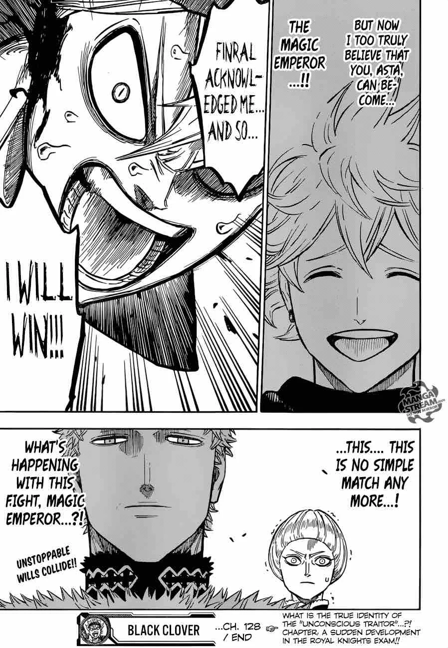 Black Clover Chapter 128 page 17
