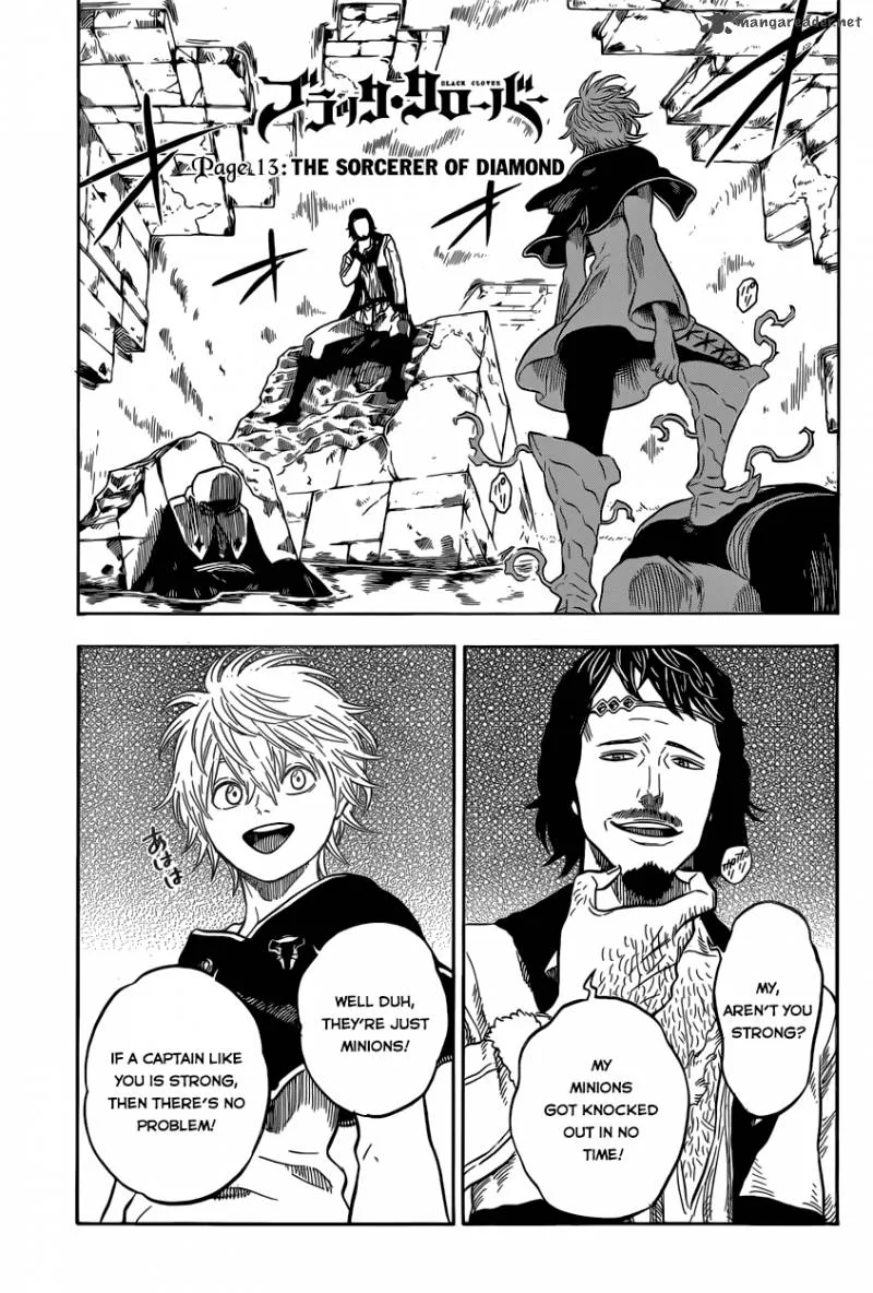 Black Clover Chapter 13 page 1