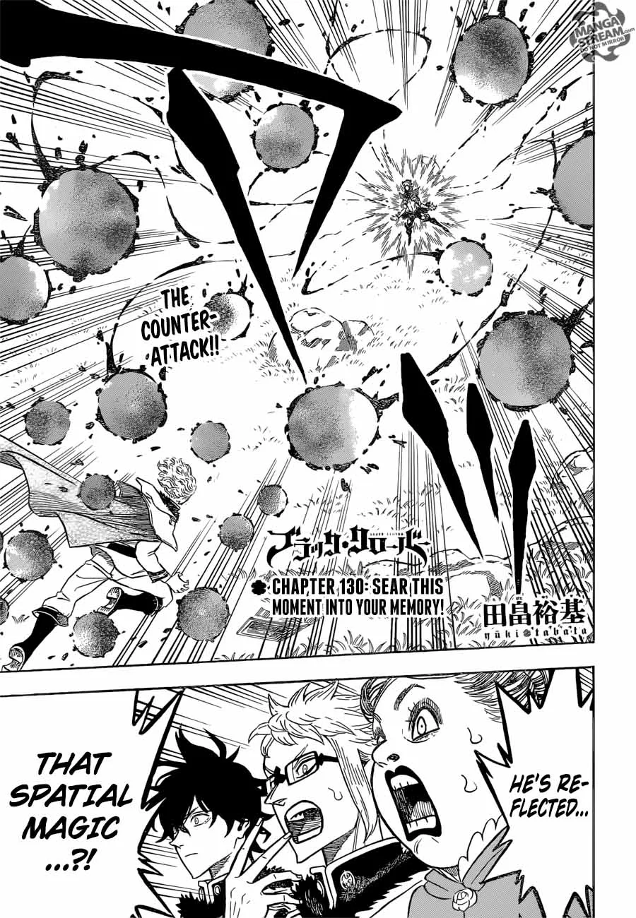 Black Clover Chapter 130 page 1