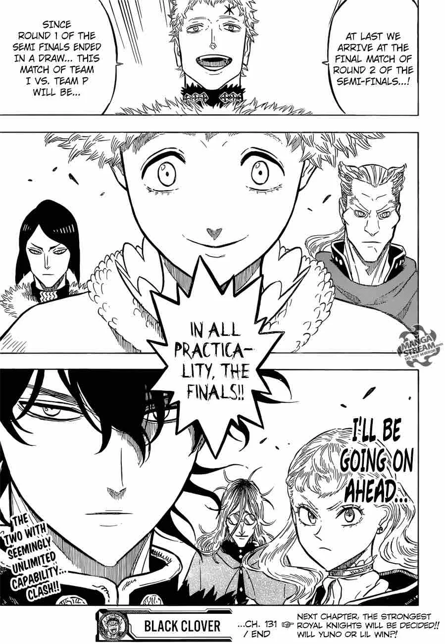 Black Clover Chapter 131 page 15