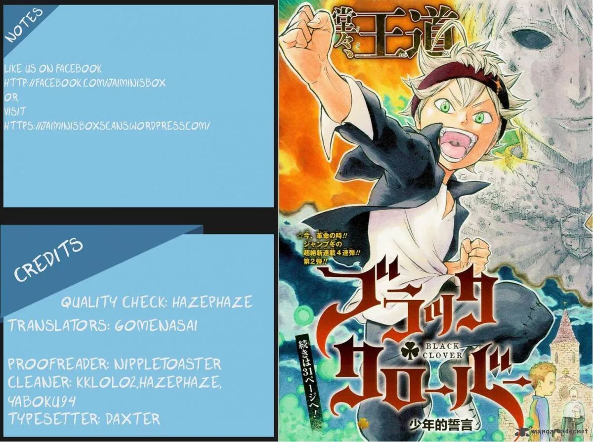 Black Clover Chapter 14 page 19