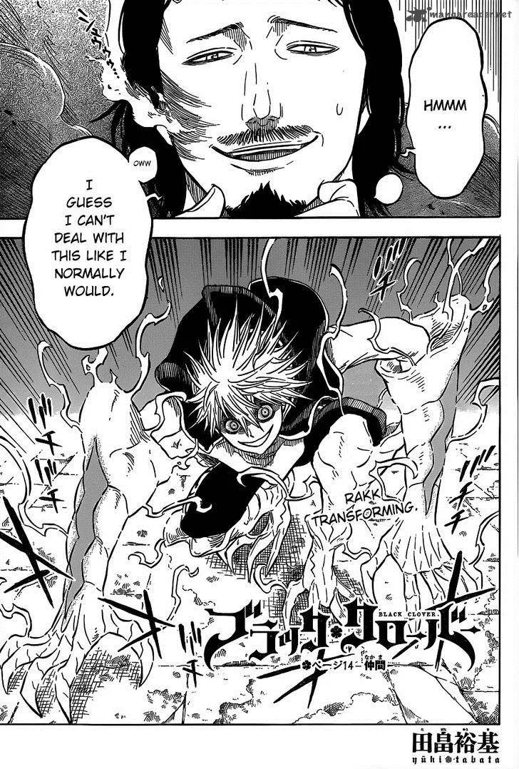 Black Clover Chapter 14 page 1