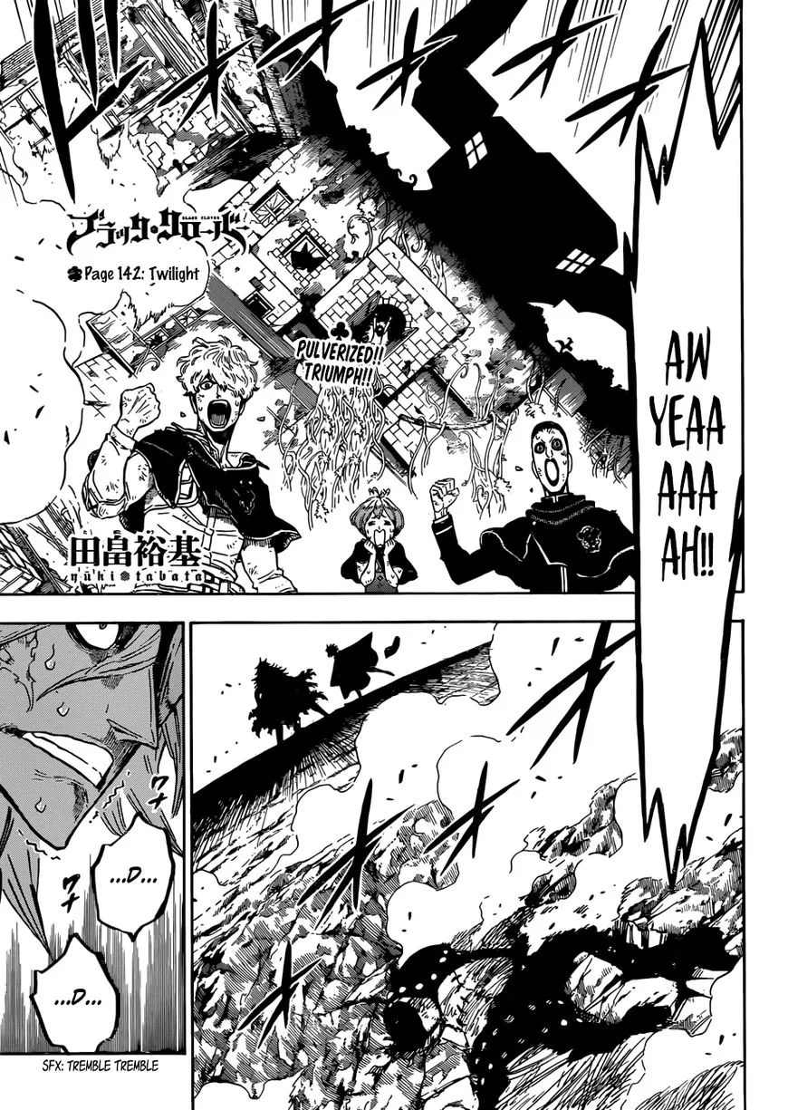 Black Clover Chapter 142 page 1